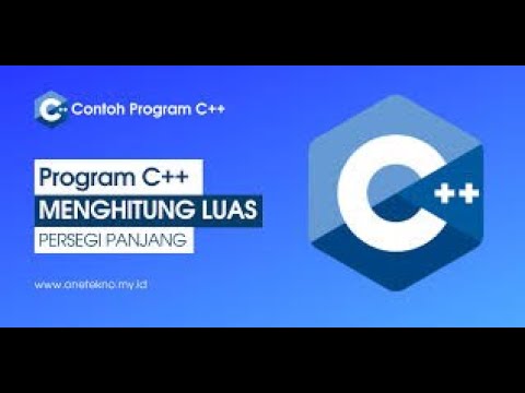 Membuat Program Menghitung Luas Persegi Panjang | Tugas PD