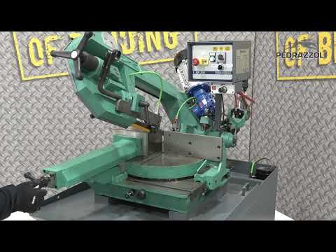 Pedrazzoli SN 300 Newton Manual Gravity-Feed Bandsaw  |  Demonstration — video thumbnail