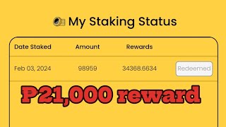 Staking Reward sa AVIVE!