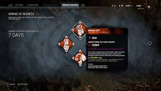 Dead By Daylight - Whats In The Shrine Of Secrets?? - Oct 23 Reset