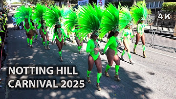 🇬🇧 Notting Hill Carnival 2025: volledige parade op de hoofddag! | 4K