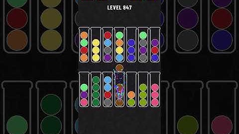 Ball Sort Puzzle - Level 847