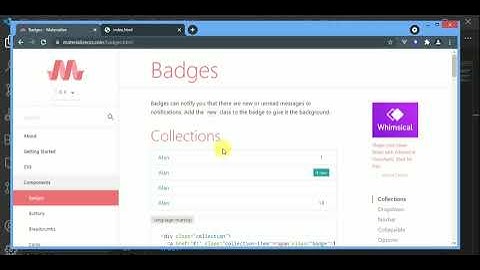 10 Materialize badges
