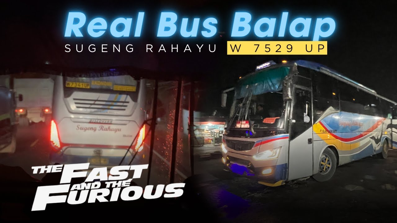 Sugeng Rahayu Balapan! Sampai Dikejar Polisi dan Susul 2 Bus