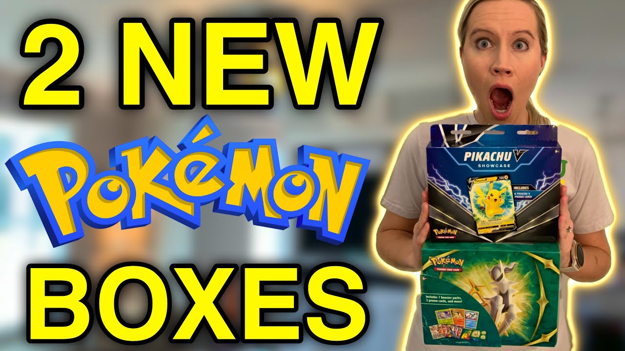 OPENING 2 *ALL NEW* POKEMON BOXES!!
