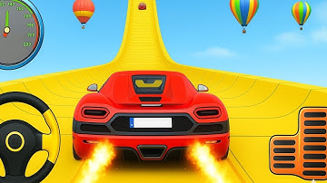 😱🤯 IMPOSSIBLE BUGATTI JUMP! (99% PEOPLE FAILED!) | GT Car Stunt Master 💀