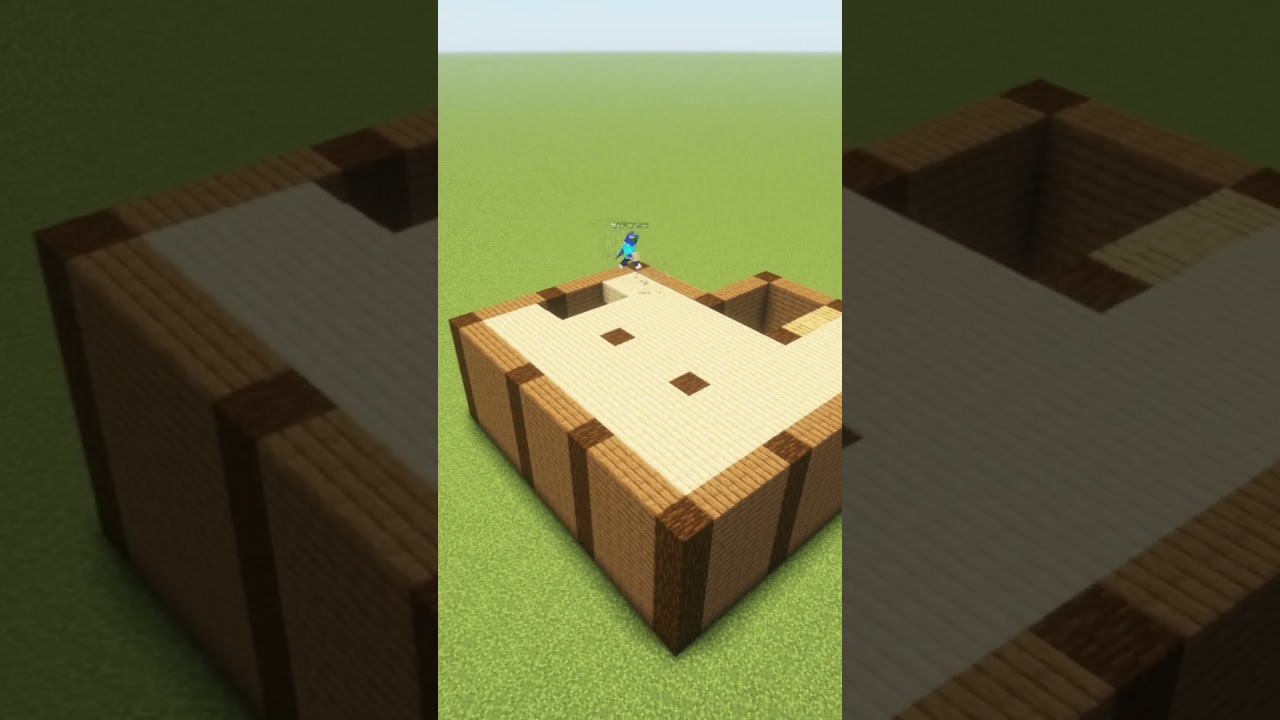 Fachwerkhaus Speedbuild #40 | #minecraft #fachwerk #minecraftshorts #altstadt #minecraftbuilding