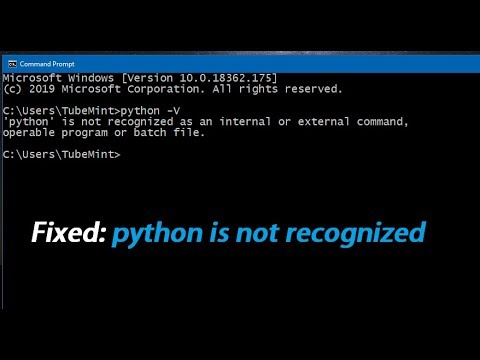 python command word not found windows 7