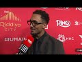 Oleksandr Usyk ‘GATECRASHES’ Ben Whittaker on the RED CARPET AT @RingMagazine AWARDS IN NYC