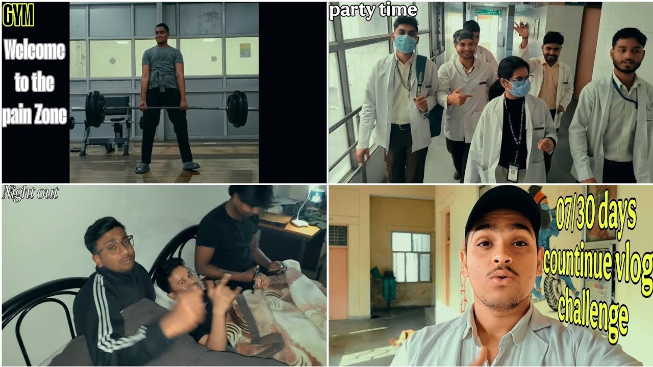 07/ 30 Day countinue vlog challenge || life at UPUMS Bhai 🦠🗣️ || #upums #viral #vlog #neet 