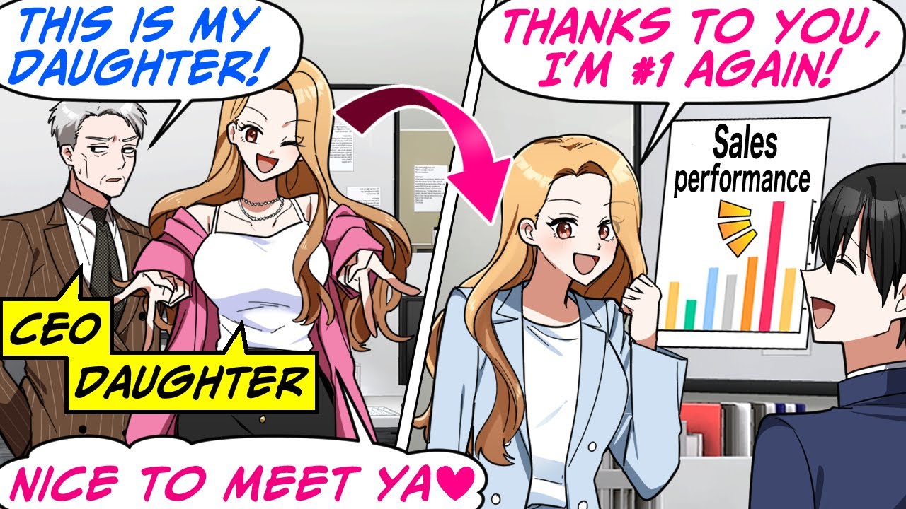 The CEO's Daughter Got Hired & She's a Dropout & Nobody Wanted to Train Her, But…[RomCom Manga Dub]