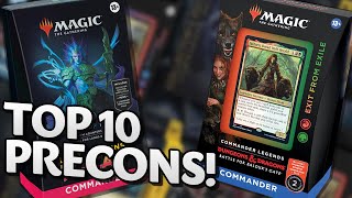 Top 10 Precon Decks for Commander! (November 2023 Edition!) - Magic: The Gathering