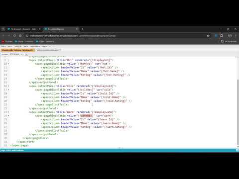 How to Create a Table in Visualforce Page with Dynamically Hide/Show Button