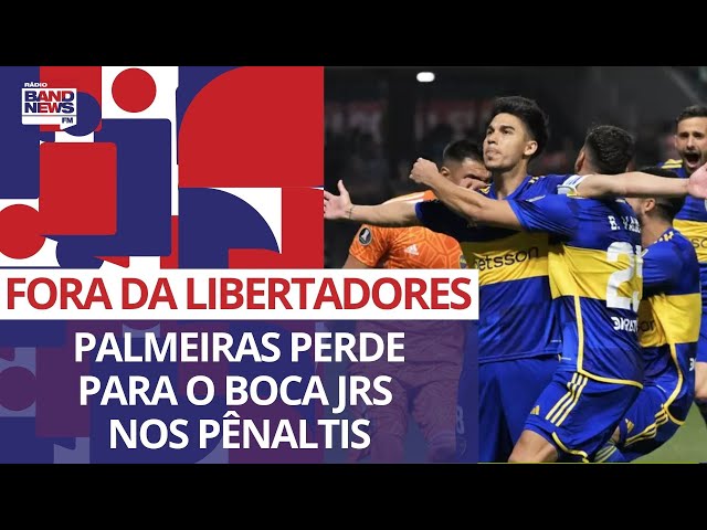 Palmeiras revive trauma nos pênaltis e cai para o Boca Juniors na  Libertadores - Thmais