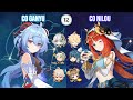 Spiral Abyss 4.1 - C0 Burning Melt Ganyu x C0 Nilou Bountiful Bloom Full Star Clear gameplay!
