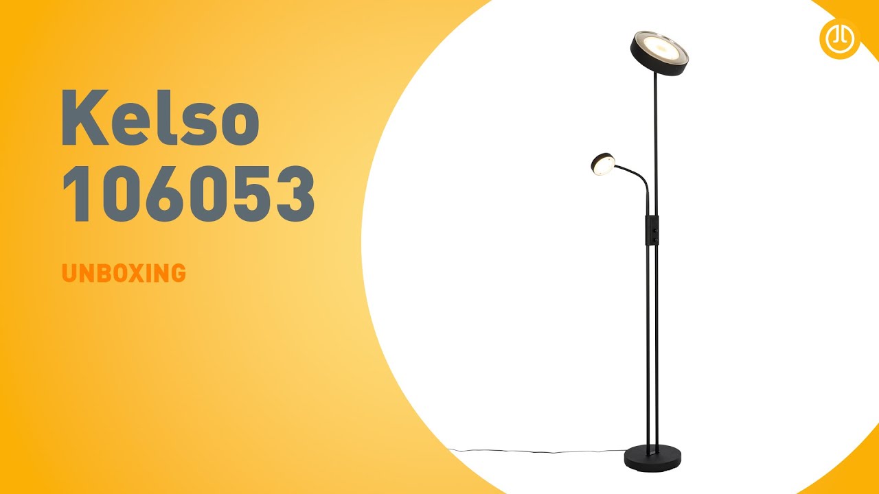 Vloerlamp Kelso 106053 | UNBOXING