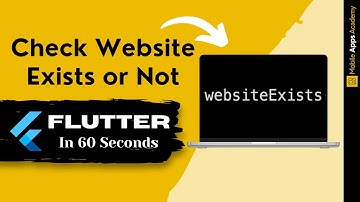 Check if Website Exists or Not | FLUTTER IN 60 SECONDS | #10
