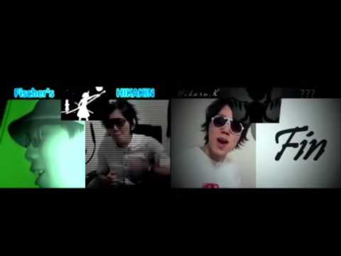 フィッシャーズVSヒカキン＆はじめしゃちょー【ボイパ対決】badapple
