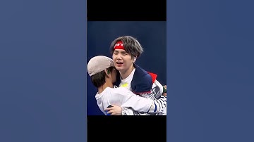 Jin hyung telling everyone to hug each other meanwhile tae and yoongi 😂💜 #bts #btsshorts #btsarmy