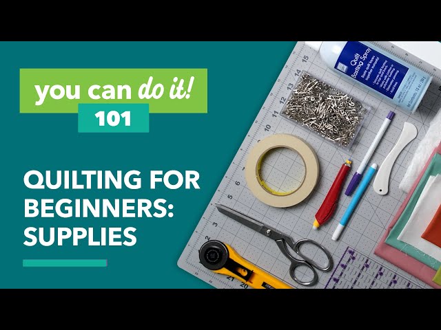 Must Have Quilting Supplies and Tools – FREE Beginner Quilting