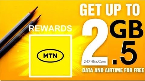 how to get free airtime and data from MTN