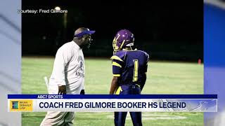 WWSB-TV SPORTS ANCHOR JAMES HILL ABC7 BOOKER HS COACHING LEGEND FRED GILMORE EXCLUSIVE. 5-30-2024