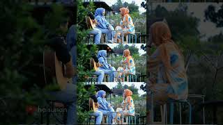 WANITA BERJILBAB BIRU SANGAT MERESAHKAN