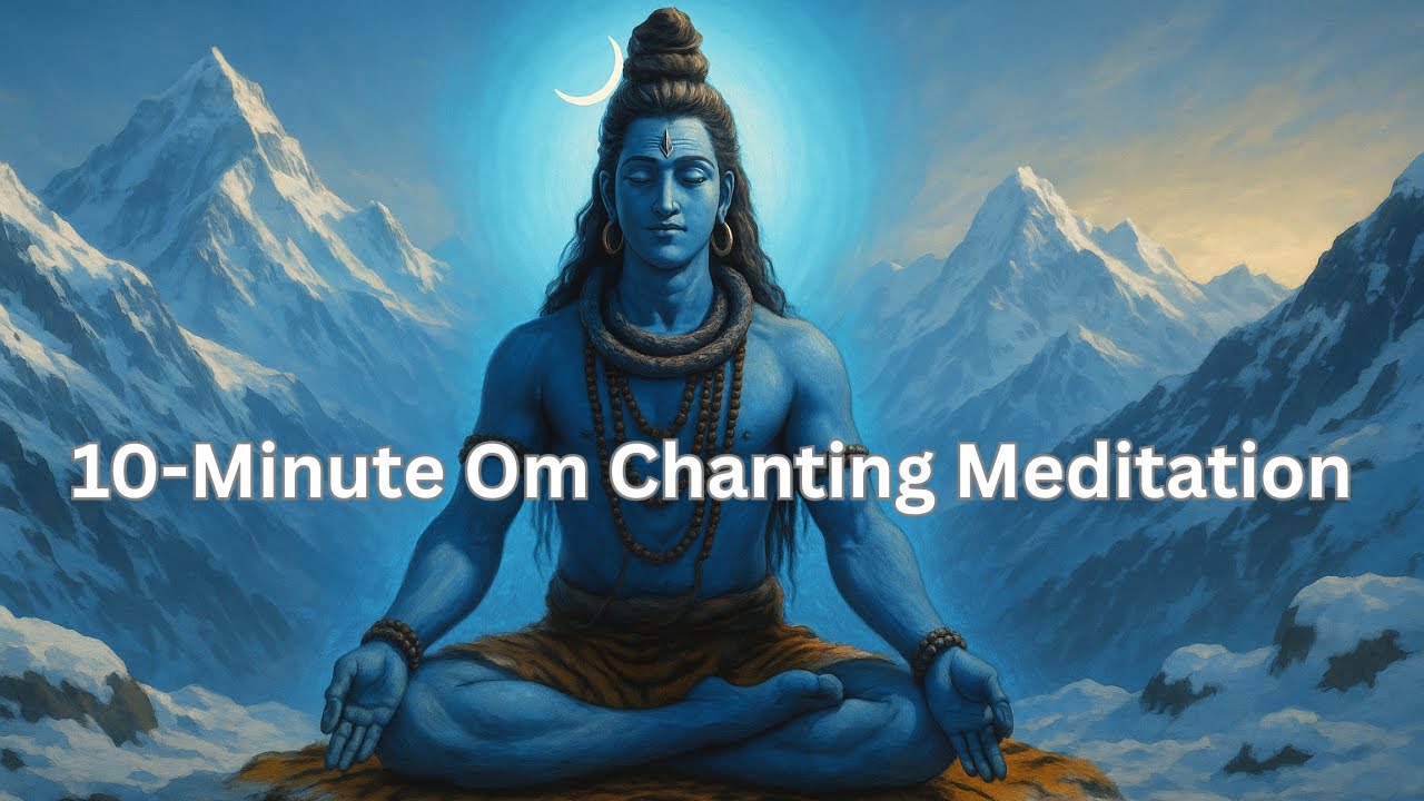10-Minute Om Chanting Meditation | Deep Relaxation & Inner Peace - YouTube