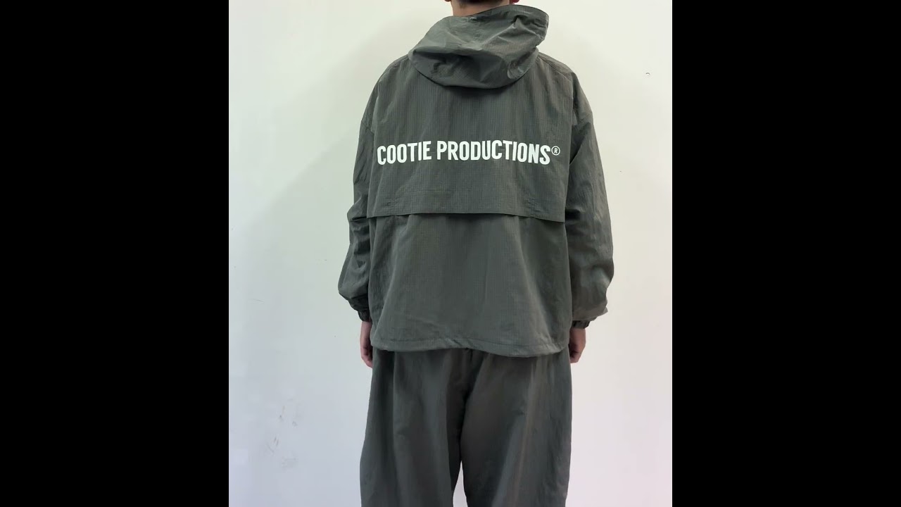 COOTIE PRODUCTIONS® Nylon Ripstop Training Jacket クーティーの正規