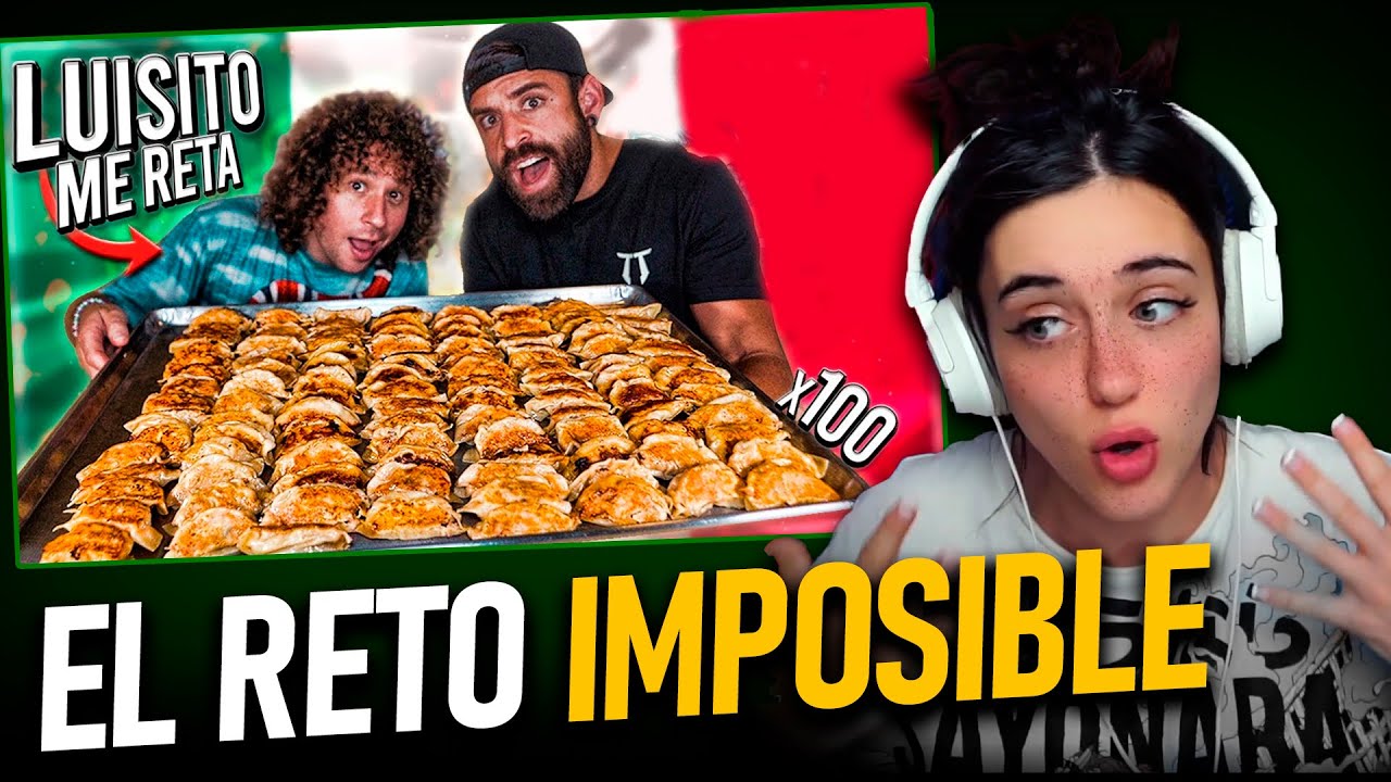 DARU REACCIONA 😈 LUISITO reta a ESPAÑOL a comerse 100 GYOZAS en 2 MINUTOS - ¿QUIÉN GANARÁ?