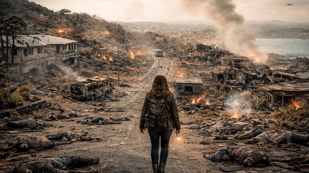 We Bury the Dead (2025) Full Movie Explained in Hindi | Survival Horror Film | Zombie Apocalypse 