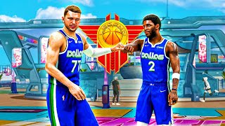 LEGEND LUKA DONCIC and KYRIE IRVING BUILDS are UNSTOPPABLE (NBA 2K23)