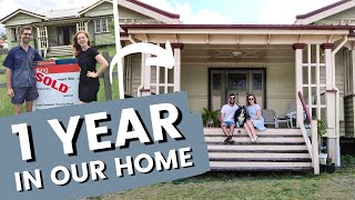1 YEAR IN OUR HOME | One Year Recap | Queenslander Renovation | Sunshine State Home