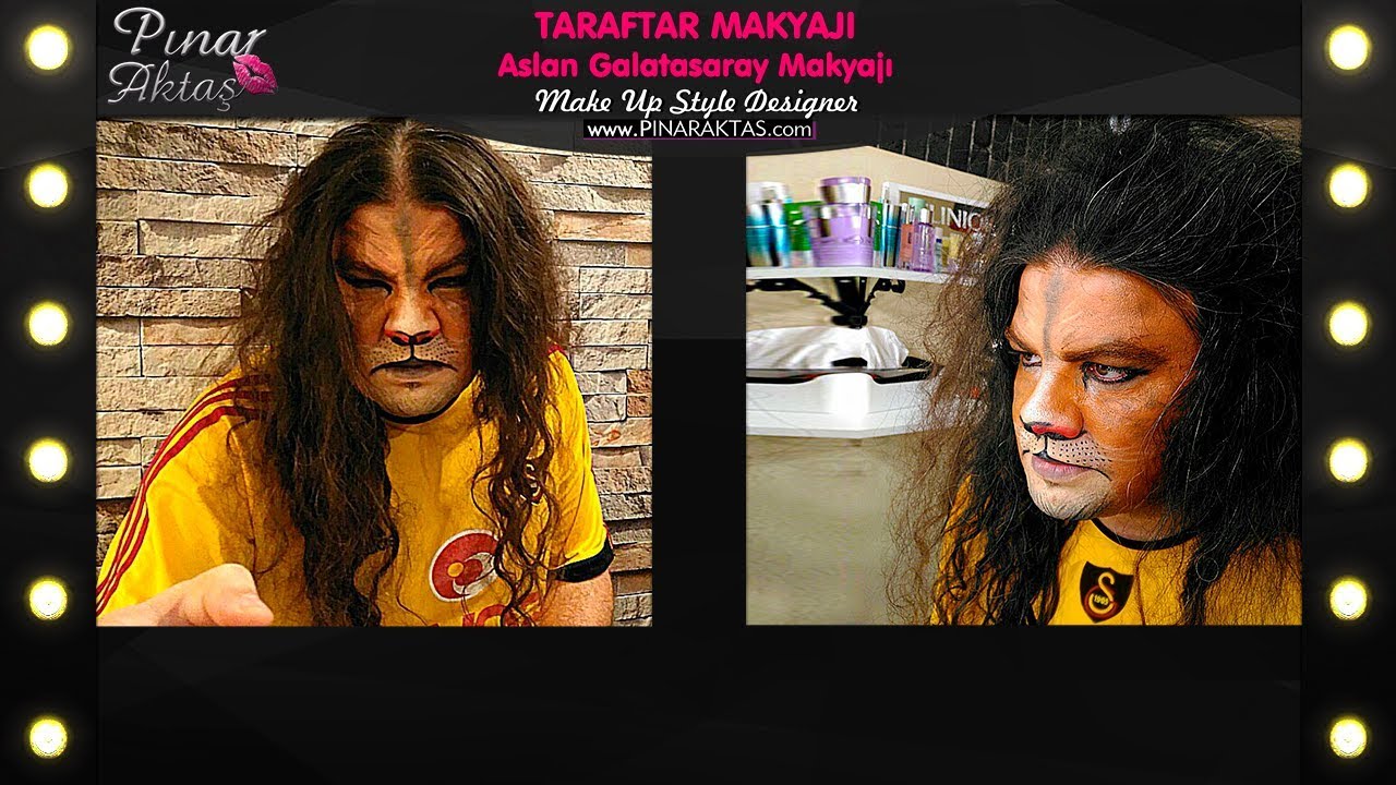 GALATASARAY TARAFTAR MAKYAJI | PINAR AKTAŞ