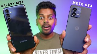 Moto G84 5G vs Samsung Galaxy M34 5G BGMI, Camera, Battery Comparison