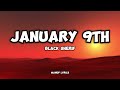 Black Sherif - January 9th [Lyrics]