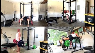 Team Blaha Client Nick - A Week of Training For A Masters Novice Lifter Part 11!
