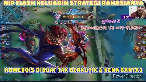 HOMEBOIS KENA COUNTER NIP FLASH DI GAME 2. MARTIS MID BUAT HAYABUSA CHIBI GA BISA LELUASA.HB DIBNTA1