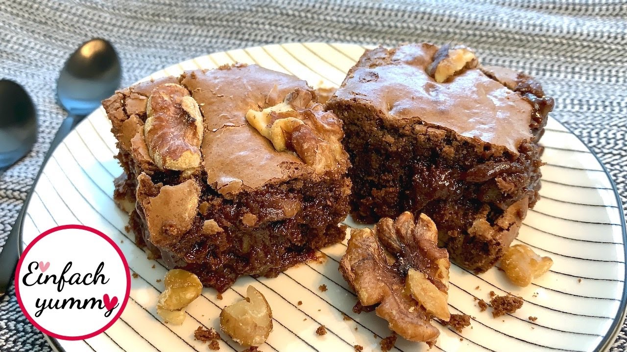 Walnuss Brownies mega soft Thermomix® TM5/TM6 YouTube