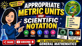 Appropriate Metric Units and Scientific Notation