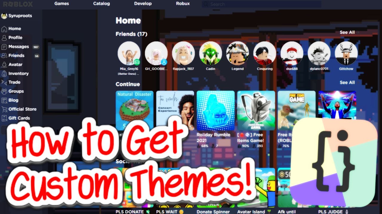 I <3 New Site Theme - Roblox