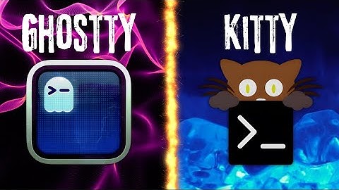 Switching from Ghostty back to Kitty?