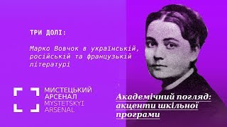 Марко Вовчок в українській, російській та французькій літературі