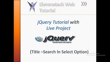 Search in select option using JQuery