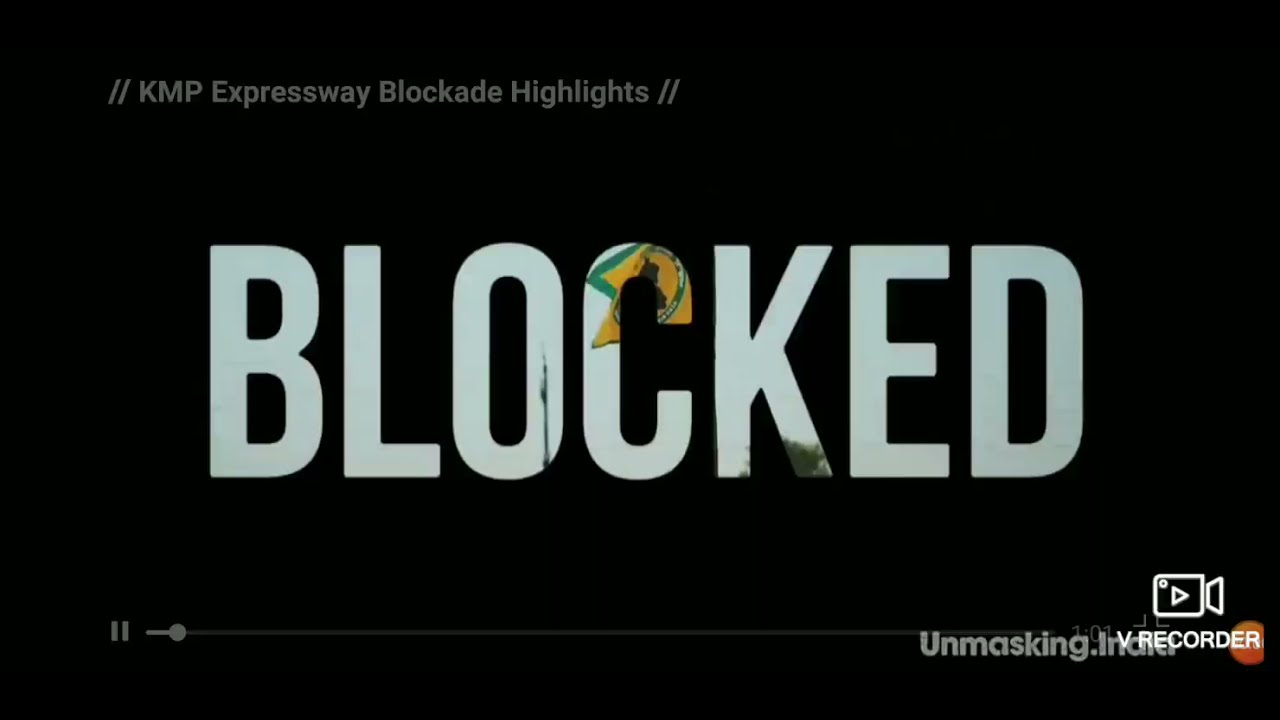 Farmers Protest: KMP Blocked by farmers April 10, 2021