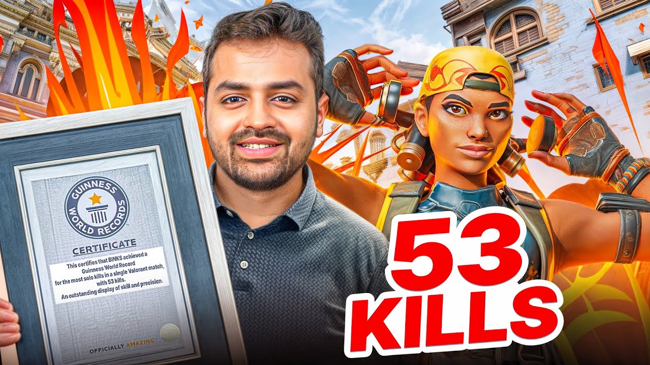 When Binks Got 53 Solo Kills in Ranked Games | Guinness World Record ...