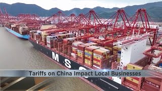 Tariffs on China have an effect on local business owners