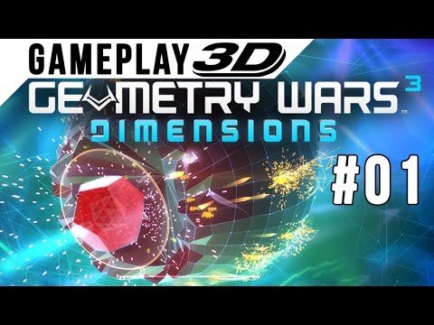 geometry wars 3 dimensions gameplay