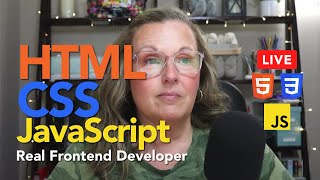LIVE 🔵 One Page Website Project • HTML CSS JavaScript • Part 4 Guide