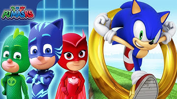 Sonic Dash+ - Blaze VS PJ Masks Power Heroes - Catboy iOS Android Gameplay